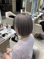 ケンジ 平塚 アネッタ(KENJE annetta)&nbsp;【トリプルブリーチ】シルバーホワイト