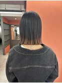 裾カラータッセルボブ