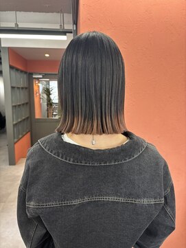 レブ 三条河原町(Reb,) 裾カラータッセルボブ