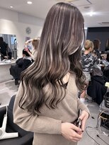 キング 枚方店(K!ng)&nbsp;縮毛矯正髪質改善ハイライトレイヤーカット枚方美容室エクステ