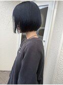 ボブ/ブルーブラック/NOBU
