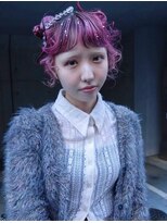 レコ 渋谷(LECO)&nbsp;ヘアセットネオンベビーピンクハイトーンケアブリーチ