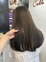 アリスバイアフロート 自由が丘(ALICe by AFLOAT) 赤み消しカラー/ブリーチなし◎/オリーブベージュ【自由が丘】