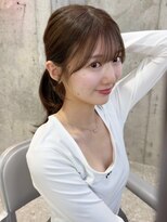 ルームバイシー 新宿(Loom. by Sea)&nbsp;ミニウルフ×アプリコットオレンジ[美髪/韓国]