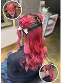 #卒業式#ヘアセット#イベント