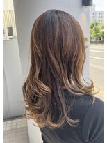 リンダ ルーナ(LINDA Luna) サンドベージュ/艶ロング/透明感カラー/札幌駅