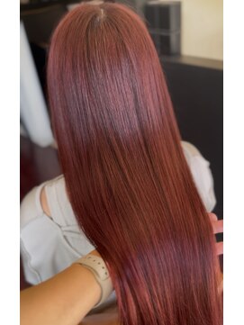 ローレン(LOREM) ツヤ髪×チェリーレッド9.10デザインカラー