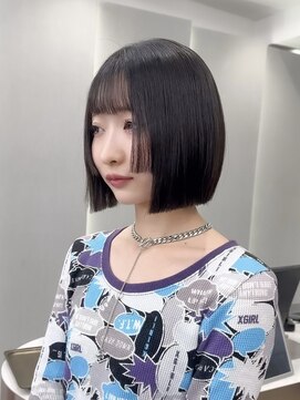 ロンドリゼル 札幌(Lond RiseL) ◯ オリーブグレー/韓国/レイヤーカット/髪質改善/縮毛矯正/札幌