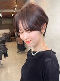 大人マッシュショート／丸みショート／イメチェン／30代40代50代