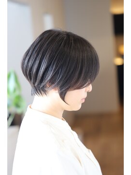 CUT HOUSE M's 前髪無しくびれショート