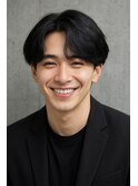 30代、40代にオススメ刈り上げない×ニュアンスコンマバング
