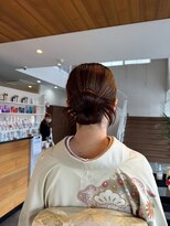 ビーグレイスヒロミ(be Grace HIROMI)&nbsp;お呼ばれヘアアップスタイル