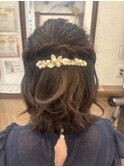 結婚式お呼ばれヘアセット20代30代