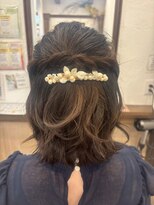 アミリー ひたち野うしく店(Amily)&nbsp;結婚式お呼ばれヘアセット20代30代