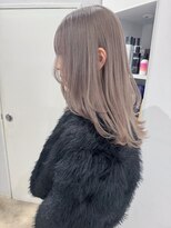 シー ヘアデザイン(see hair design)&nbsp;ミルクティーグレージュ