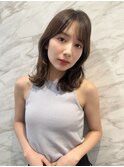 大人ガーリー/似合わせカット/ミディアムレイヤーカット/銀座