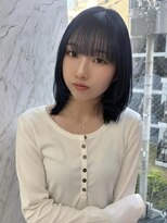 ラビス 浦和(Lovis) ハッシュカット/顔周りカット/ダークブラウン/シャギーカット