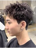 天神スパイキーショートツイストスパイラルパーマツイストパーマ
