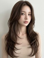 オリンテ バイ レシッド 表参道(orente by rcid)&nbsp;結べるレイヤーカット×くびれヘア×ハッシュカット×ミディアム