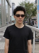 スリーセント 栄(3/cent)&nbsp;テーパーフェード/スパイキーショート/刈り上げ/メンズカット