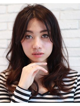 エス ヘアメイク スペース(es hair make space) ２０代、３０代にオススメ大人カジュアルパーマ