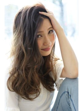 コワファースト 大分(COIFF1RST) かきあげて。ふんわり、ふわっとロング