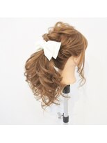 ヘアセットサロン ルミナ(LUMINA) アレンジポニーテール