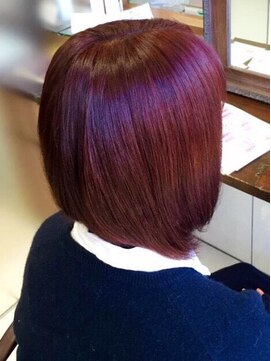 ヘアークリアー 草加 外国人風レッドカラー☆