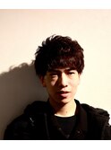 山中拓也風 パーマスタイル