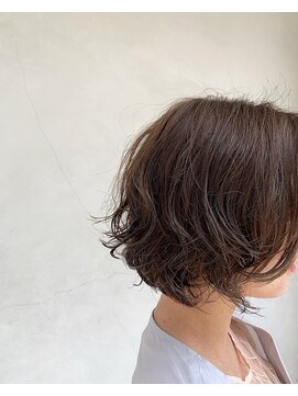 ポートヘアサロン(PORT HAIR SALON) パーマを活かしたショートレイヤー