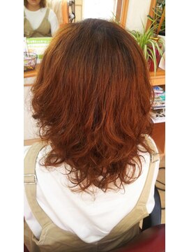 ココロ 美容室(COCORO) ふるゆわミディアムパーマ