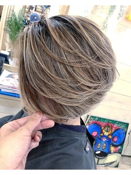 トーク 伊丹本店(TAL'KE) TAL'KE/バレイヤージュ×ホワイトパール_421