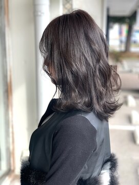 フェーディン(fa/din) ダークグレージュミディ