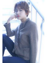 ブーケ(BOUQUET)&nbsp;動きのあるハンサムショート　乾燥シーズン◎