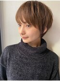 マッシュカール/ミニボブ/丸みシルエット/大人ガーリー/髪質改善
