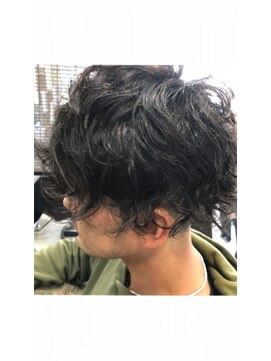 アフィニティー(AFINITY) メンズカットxクリープパーマ《パーマ/堅田美容室/髪質改善》