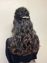 バブルス 所沢店(BUBBLES)&nbsp;ブライダルハーフアップ♪