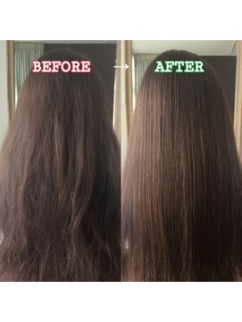 ブルーフィン シセロ(Blue Fin cicero) シライケイタ　の　髪質改善