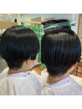 ルッカランス 王子店(Lucca Lance) 【６月】ショート　縮毛矯正　瀬谷凌