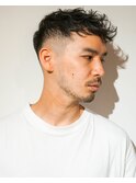外国人風サイドグラデーションマニッシュショートスタイル