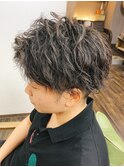 【波打ち】アイロンアレンジ×波打ち×ミックスパーマ風