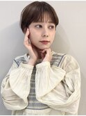 30代 手入れ簡単 マッシュショート ヘアスタイル ショート