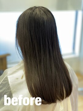 ミュゼドゥアートシエル(Musee du Art ciel) 【髪質改善】ナチュラルストレートロブ♪