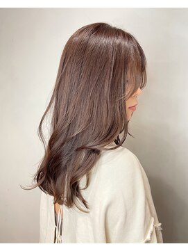 ブロンド 町田(BLONDE) フェイスレイヤー×透明感ラベンダーブラウン