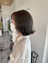 レポ(LEPO)&nbsp;ゆるふわパーマ◎切りっぱなしボブ