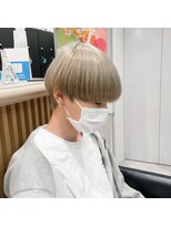 メロウバイケンジ(mellow by KENJE) 【ダブルカラー×ミルクティー×マッシュ】