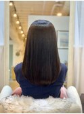 髪質再生水素ケアカラーカットコース