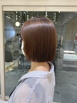 ゼスト フィーノ(ZEST fino) 【橋本姫奈】ボブ×ナチュラルベージュ