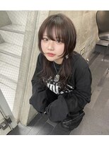 アリー(ally) 中性ウルフレイヤーカットロングウルフカット姫カット姫ウルフ