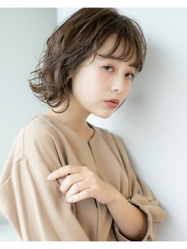 リンク(Link) 【Link】大人ミディボブ×外はねボブ×チョコレートブラウン